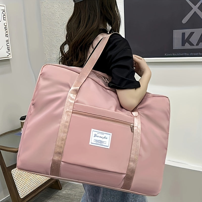 Foldable Carry on Travel Luggage Bag Large Capacity Weekender Overnight Bag