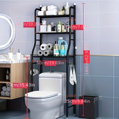 3 Tier Over The Toilet Storage Rack Bathroom Shelves Organizer