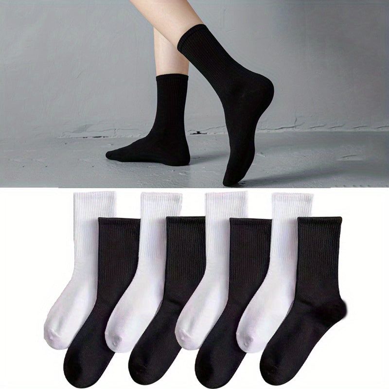 8 Pairs Breathable Sports Socks Women's Stockings & Hosiery