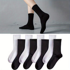 8 Pairs Breathable Sports Socks Women's Stockings & Hosiery