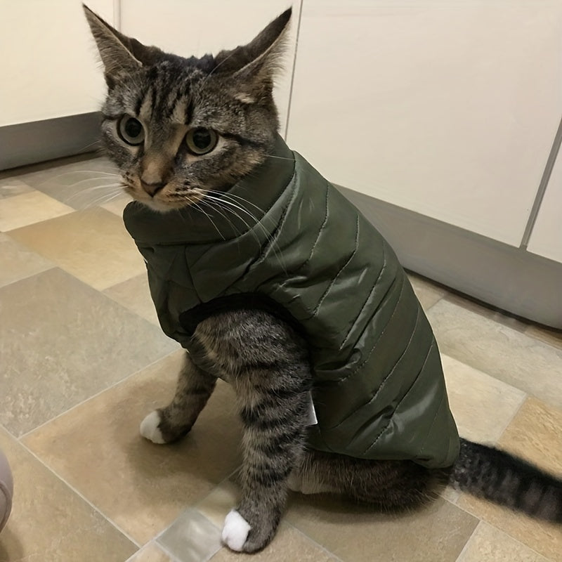 Pet Dog Vest Jacket Cold Weather Coats Small Medium Dogs Cats