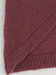 Casual Sweater Women's Plus Solid Long Sleeve Surplice Neck Jumper