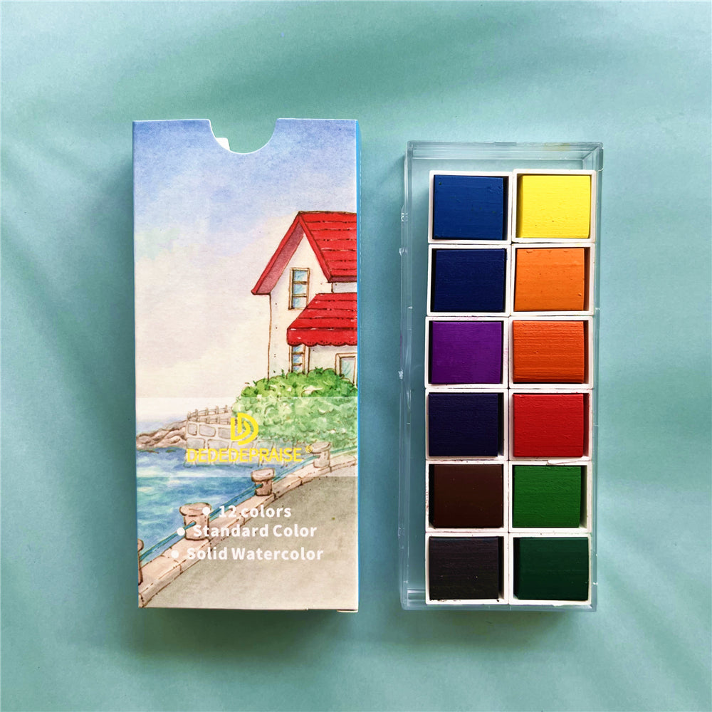Dededepraise Retro Watercolors 12 24 Set