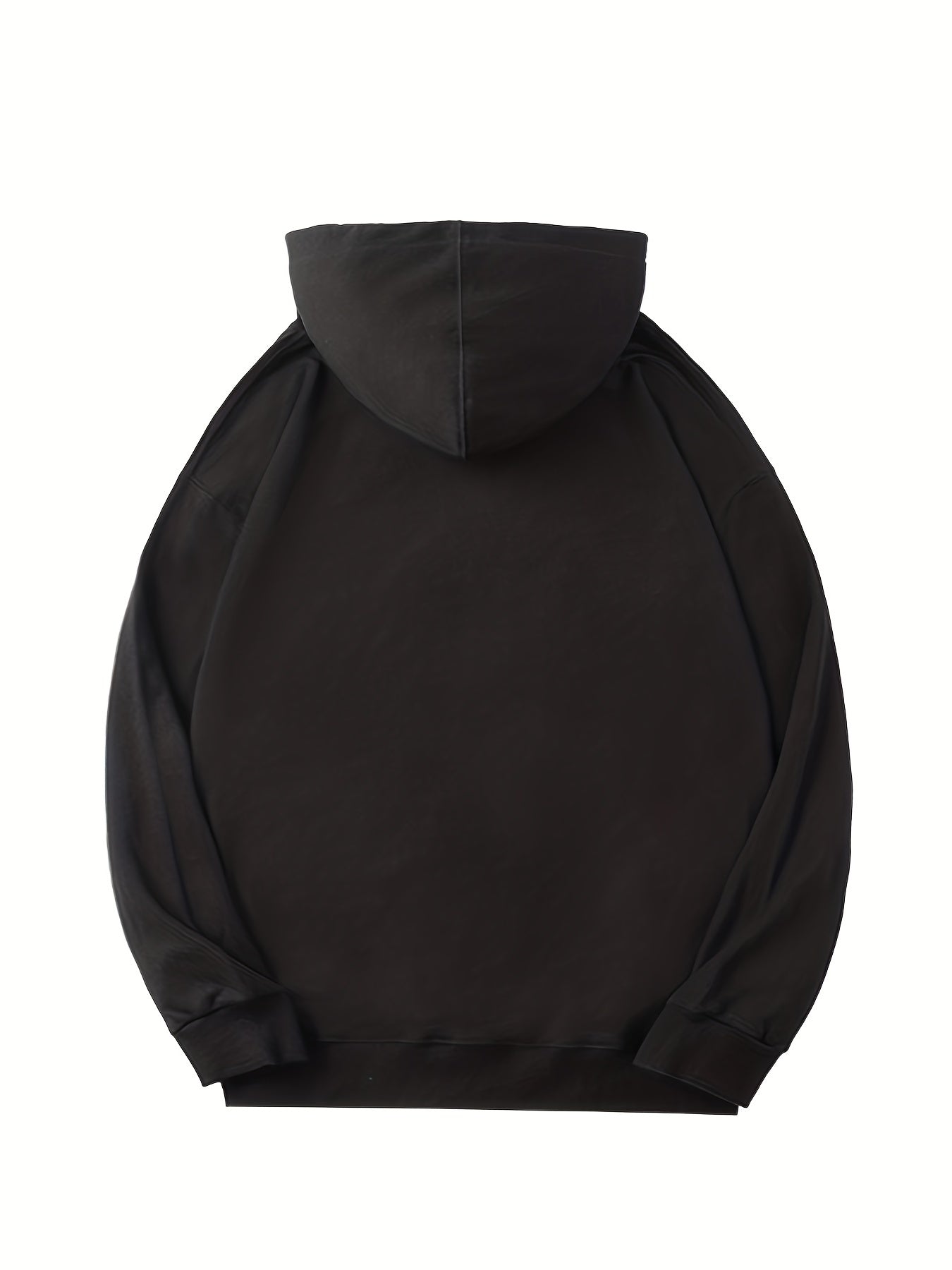 2pcs Pattern Print Boys Casual Pullover Hooded Sweatshirt