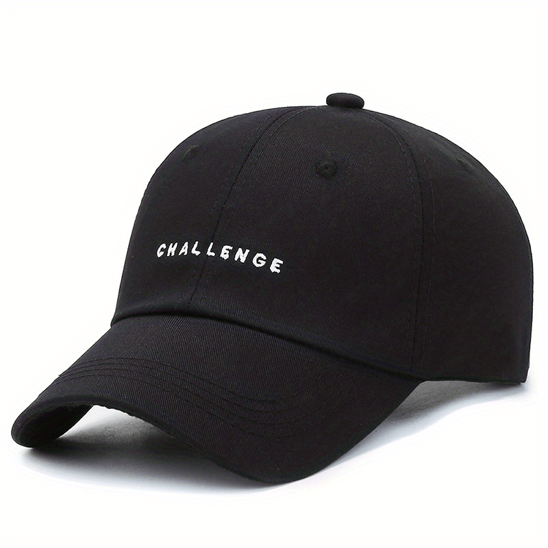 Embroidery Couple Baseball Cap Solid Casual Dad Hat Unisex Sunscreen Sports Hat