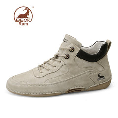 Men's Lace up Boots Casual Walking Shoes