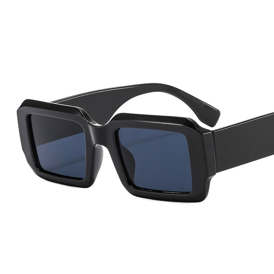 Oversized Square Sunglasses Women Vintage Thick Shades Unisex Big Sun Glass