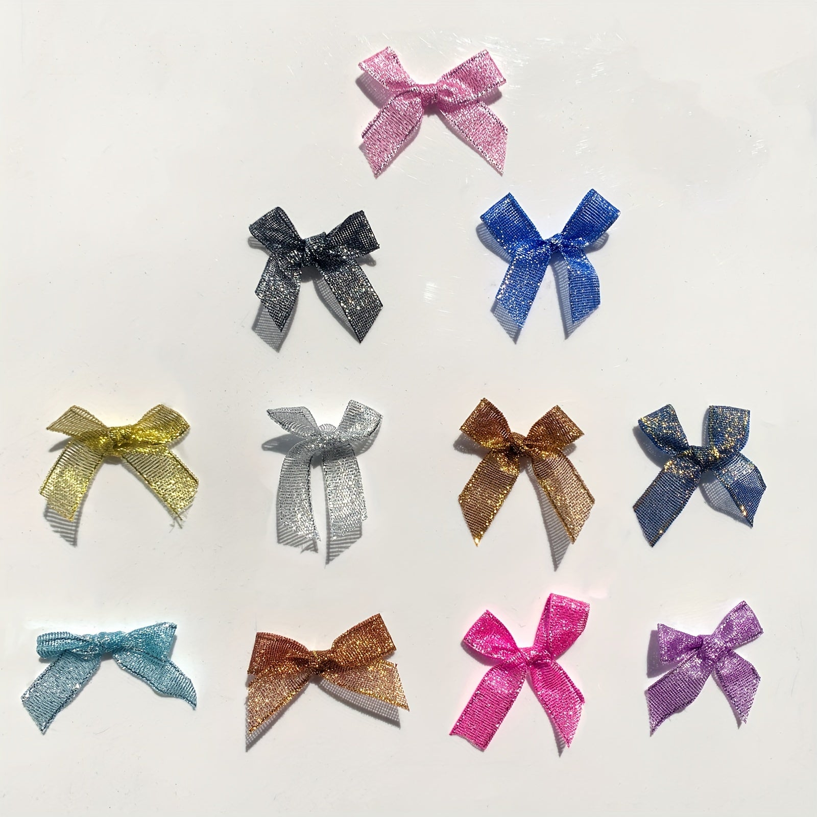 20pcs Golden Onion With Bows DIY Decorative Bows For Decorations