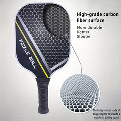 Carbon Fiber Pickleball Paddle Set with Rackets