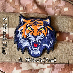 Wild Animal Embroidered Applique Patch Iron On Sew On Patches For Clothes