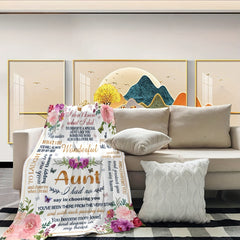 Digital Printing Soft Flannel Warm Throw Blanket for Sofa Bed Office Nap Camping