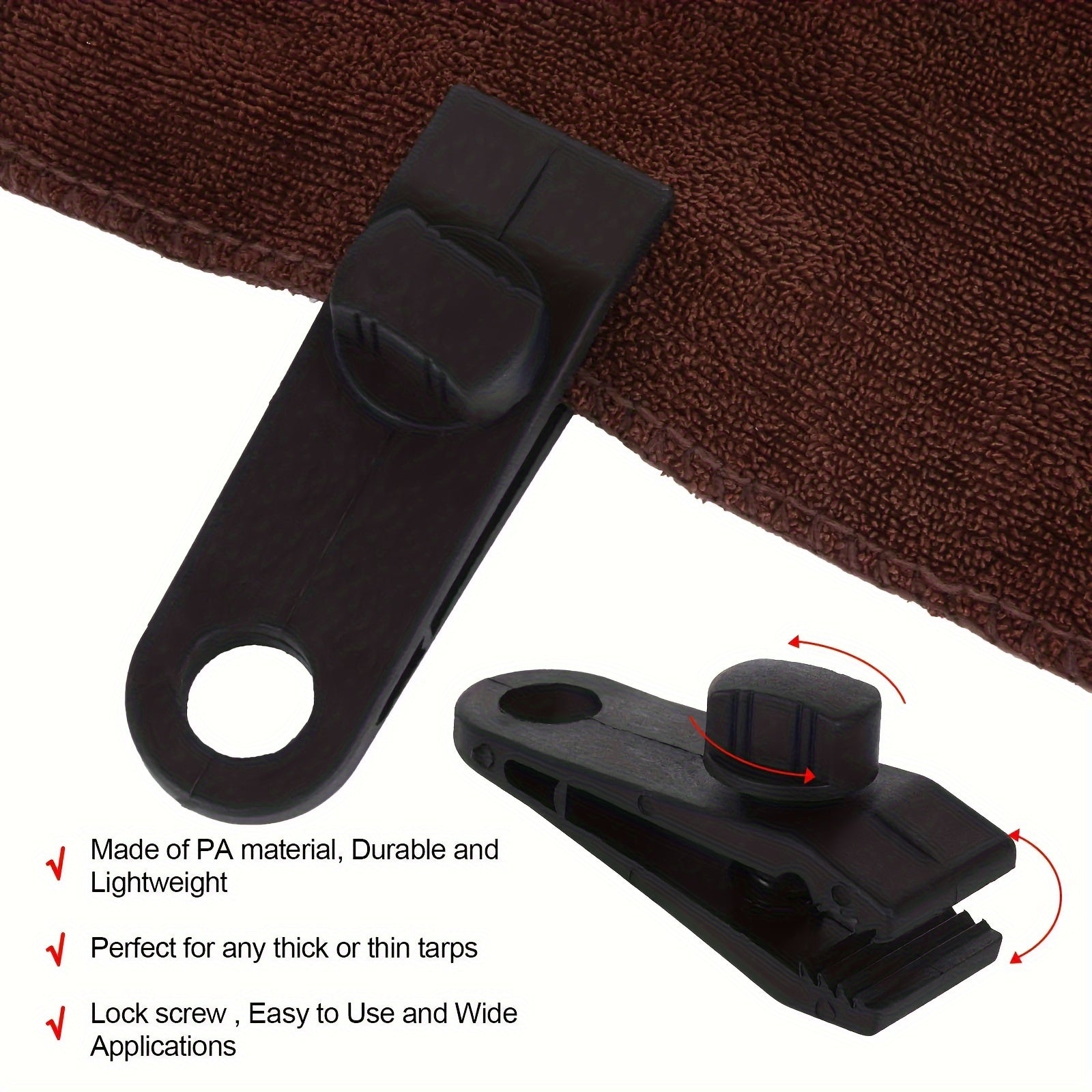 Tent Pull Point Clip for Outdoor Camping Canopy Hook