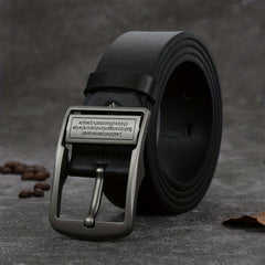 Men's PU Leather Flat Belt