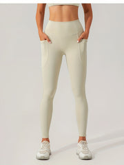 High Waist Hip Lifting Yoga Pants With Pocket