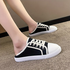 Women's Minimalist Flat Shoes Low Top Casual Comfortable
