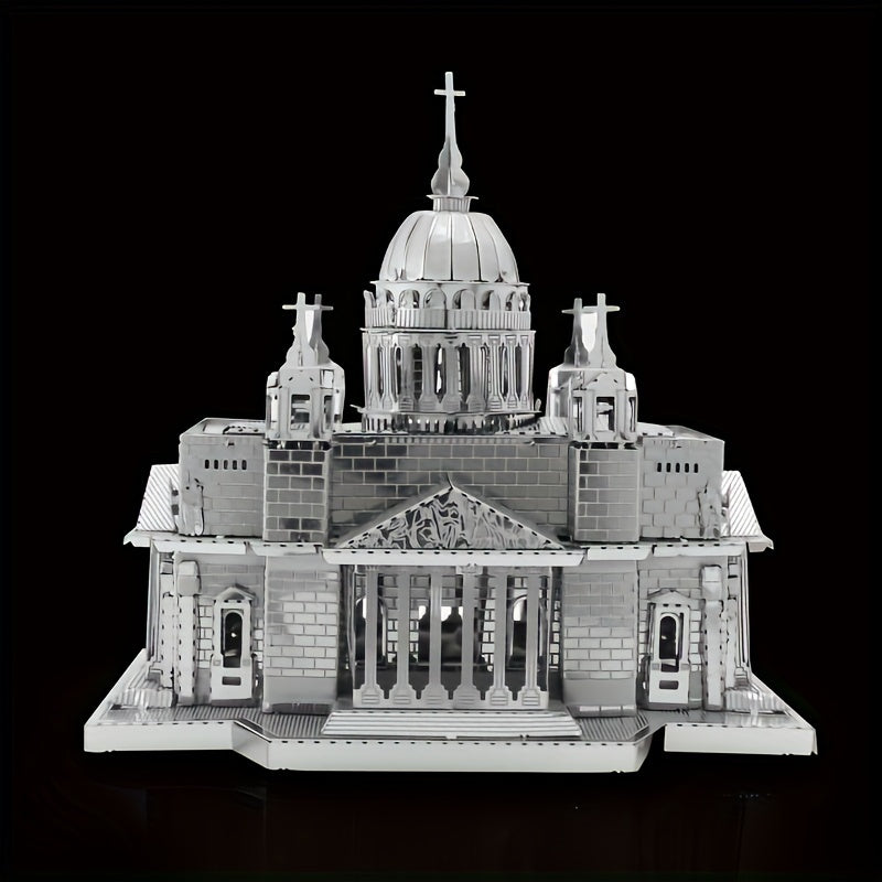 3D Metal Puzzle Kit St Isaac's Cathedral Model - Christmas Birthday Gift