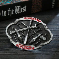 Personality Western Cowboy Men's Repair Tool Belt Buckle