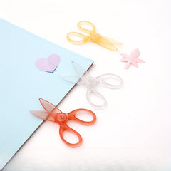 Candy Resin Scissors Plastic Safety Not Hurt Hands