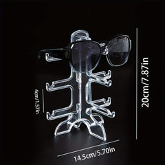 Clear Glasses Display Rack Eyeglasses Sunglasses Storage Stand Holder