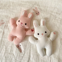 Newborn Baby Comforting Doll Cartoon Rabbit Bear Plush Toy