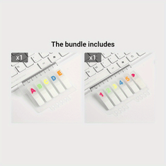 1pc Transparent Printed Sticky Notes for School Home Office