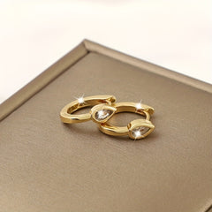 Zircon Drop Earrings for Girl's Birthday