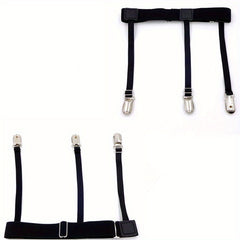 Men's Shirt Stay Suspenders Adjustable Elastic Shirt Tuck Suspenders