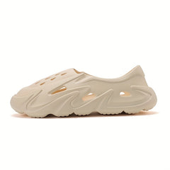 Men's Lightweight Comfy Clogs Hollow Out Non Slip Garden Shoes Summer