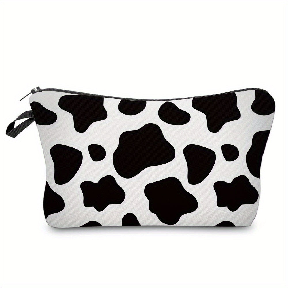Cartoon Print Comestic Bag Portable Makeup Pouch Toiletry Storage Bag