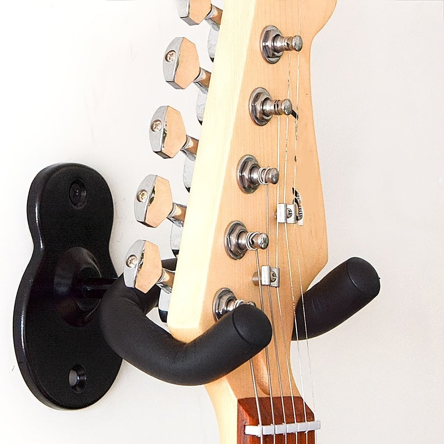 Wall Mounted Guitar Hanger for Secure Guitar Storage