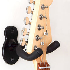 Wall Mounted Guitar Hanger for Secure Guitar Storage
