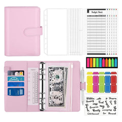 Budget Binder Set with Pockets, Bags, Cards & Stickers