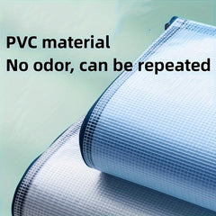 100pcs Mesh File Bag File Storage Bag Office Supplies