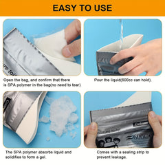 20pcs Camping Pee Bags Disposable Urinals & Vomiting Bags For Travel Emergency