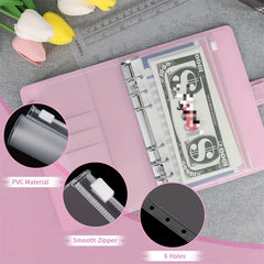 Budget Binder Set with Pockets, Bags, Cards & Stickers