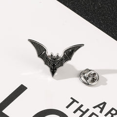 Bat Enamel Pin Witchy Style Spooky Lapel Jewelry