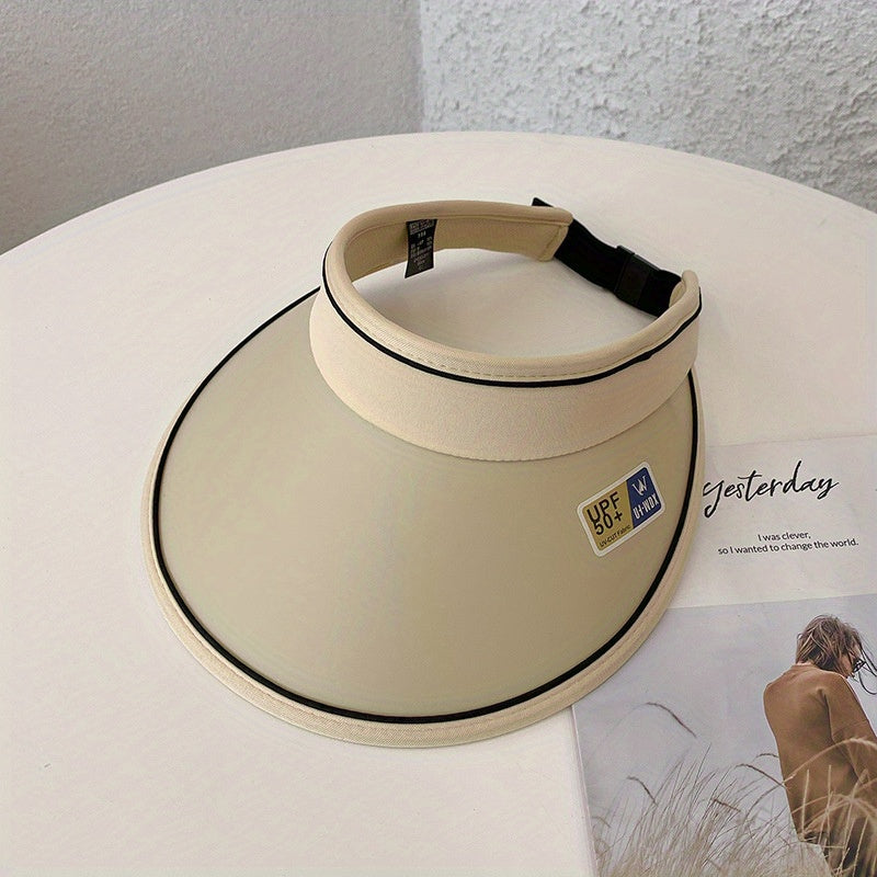 UPF50 Visor Hat Wide Brim UV Protection Sun Hats