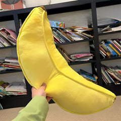 62in Banana Throw Pillow Doll Soft Bag