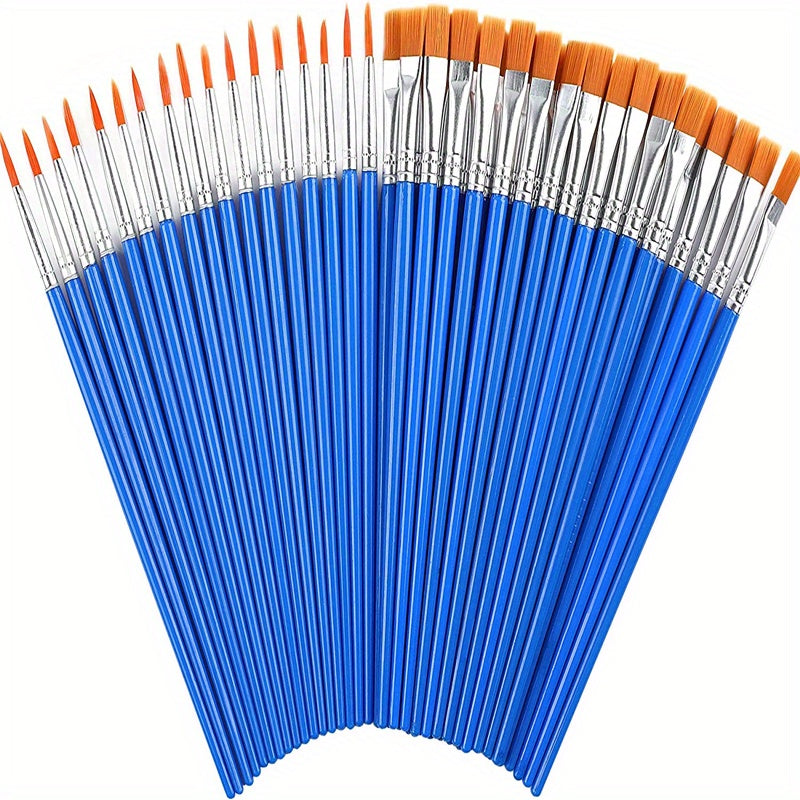 11pcs Painting Brushes Set for DIY Painting Tools Face Painting Nail Art