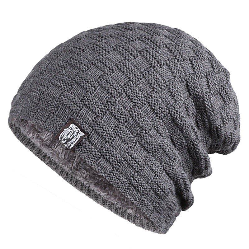 Men's Padded Knitted Cap for Winter