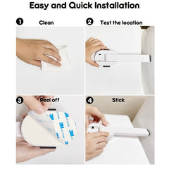 Child and Pet Safe Toilet Lock - Easy Installation
