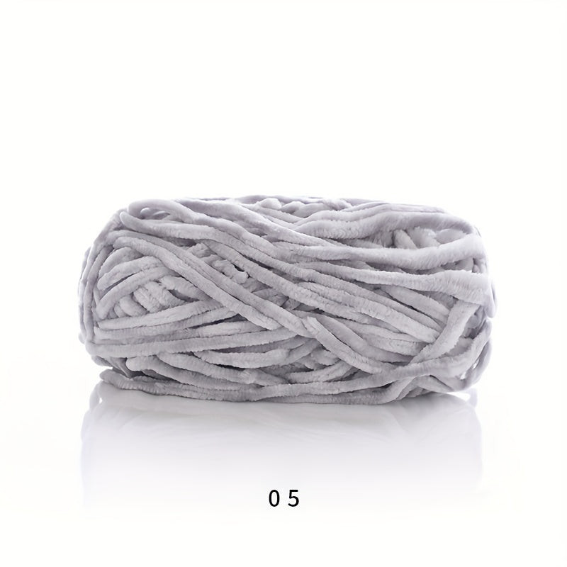 Chenille Wool Thread Thick Warm Soft Yarn Crochet Knitting Hand Knitted Line