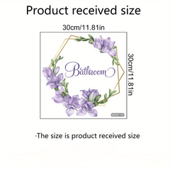 Removable PVC Wall Sticker - Stylish Addition to Decor