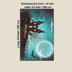 Halloween Area Rug Soft Carpet Machine Washable Home Office Decor