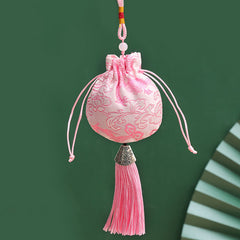 Chinese Spice Bags Dragon Pattern Lucky Bag Hanging In Car
