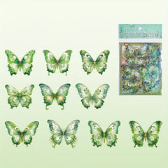 Golden Butterfly Dream Shell Stereo Sticker Pack