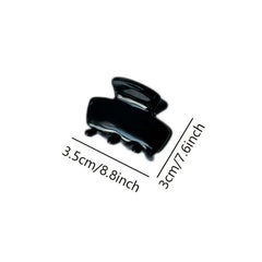 Acetate Small Grab Clip Ponytail Clip Hair Accessories