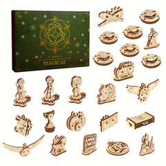 3D Wooden Magic Puzzle for Adults Building Kit Model Crafts Decoration