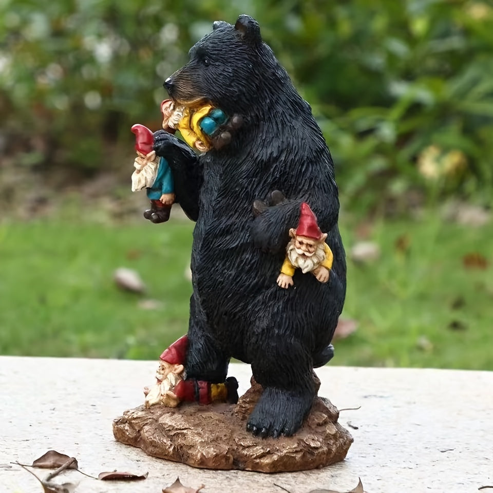 Bear Resin Pixie Ornament Creative Craft