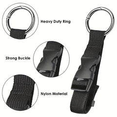 Anti Theft Luggage Strap Jacket Gripper Handbag Clip